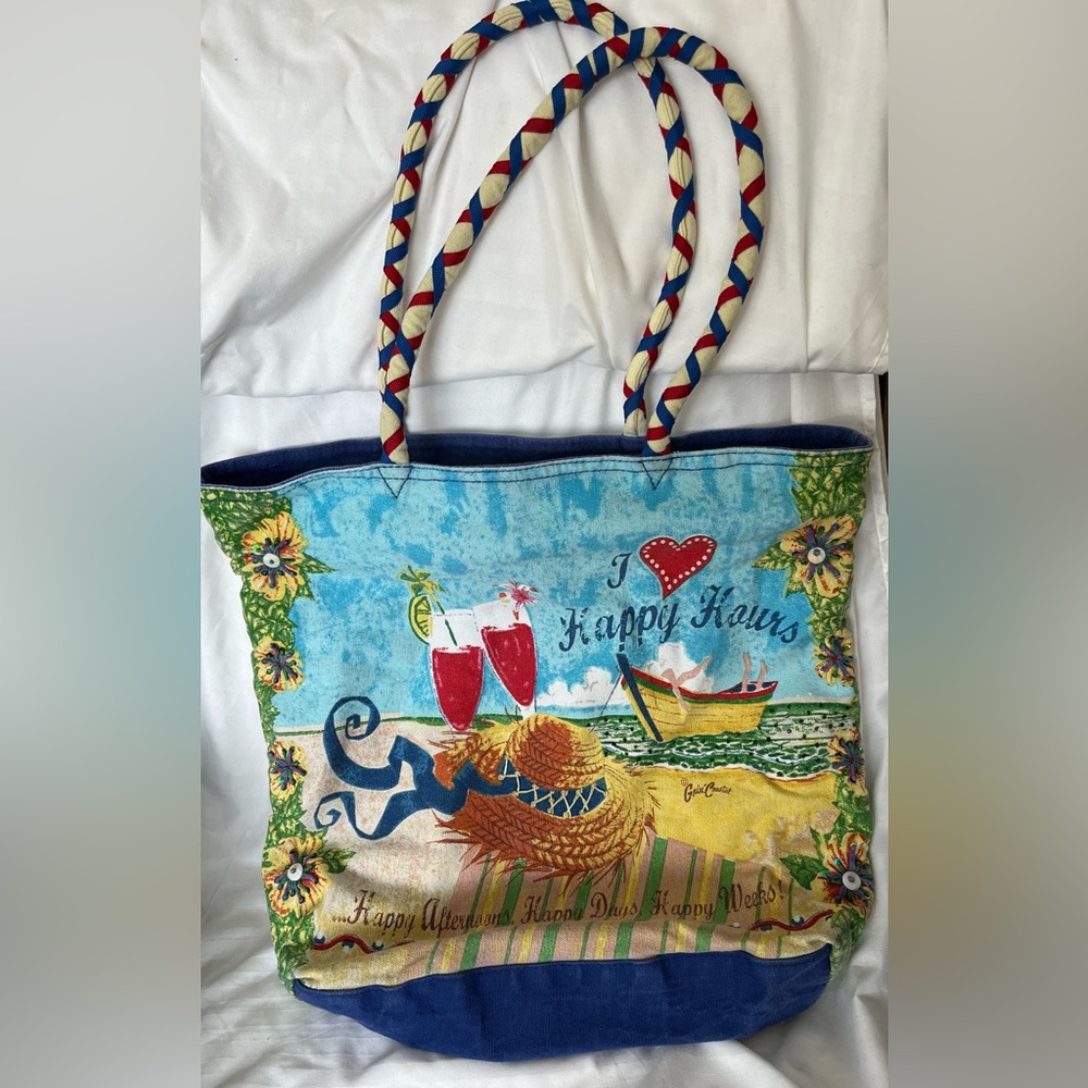 Goin Coastal I Love Happy Hours Tote Bag